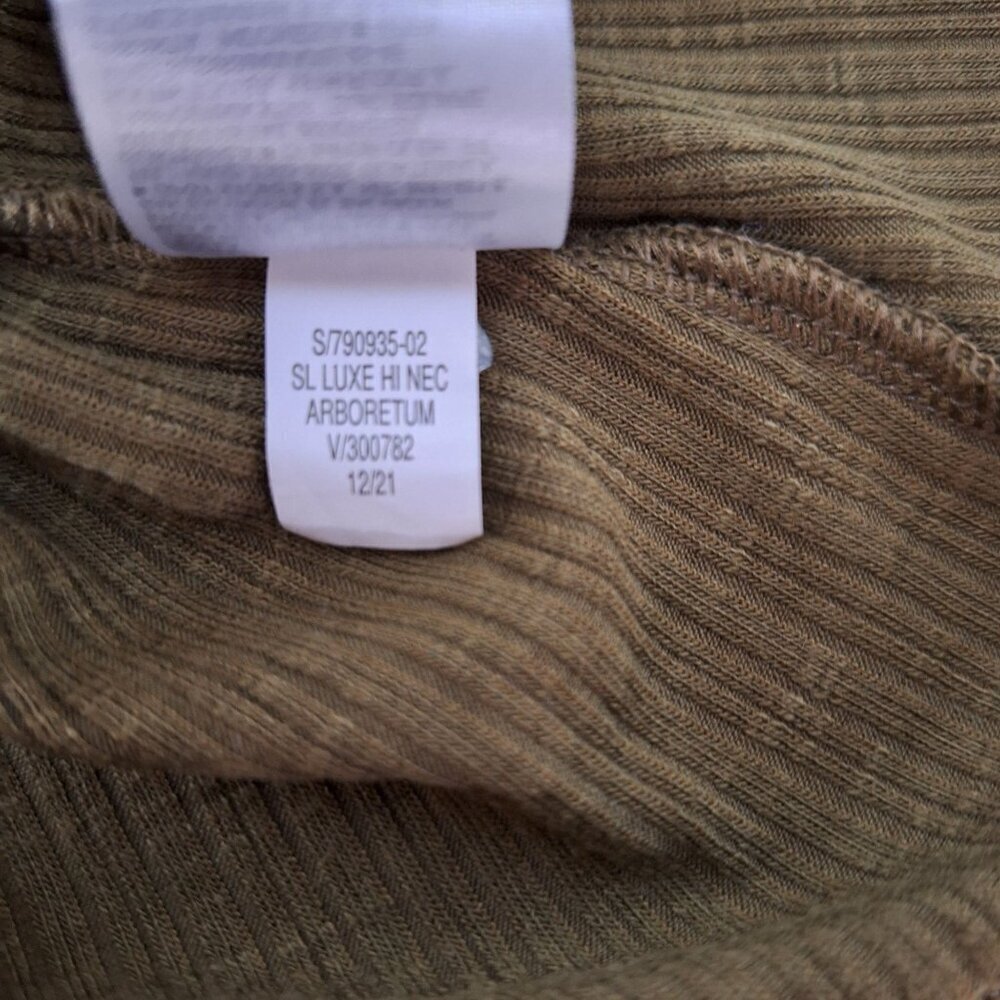 Old Navy Luxe Hi Neck Tank Top Women's Green Arboretum 2X - Picture 6 of 6